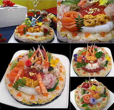 Sushi Cake – Bolos de Sushi