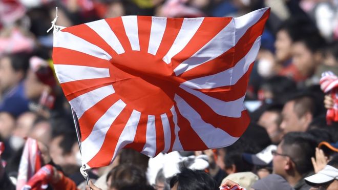 Tóquio 2020: o movimento que pede a proibição da bandeira imperial do Japão na Olimpíada