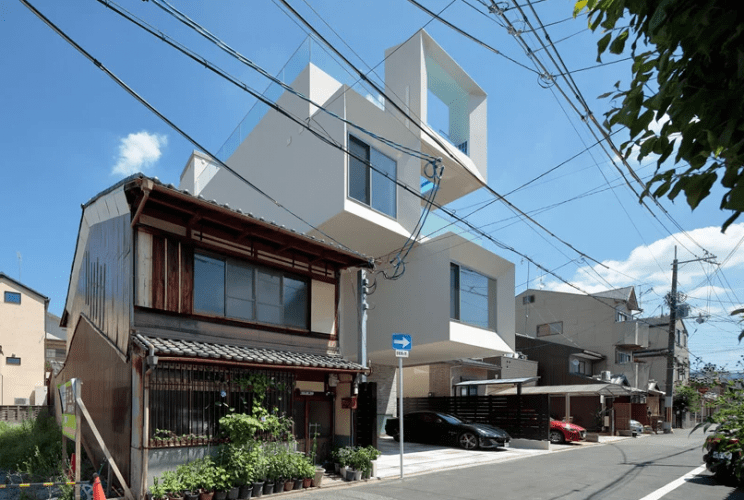 Mergulhar com vista para o céu do Japão… numa casa de sonho