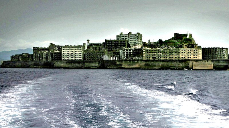Imensas construções abandonadas no oceano: Hashima, a ilha fantasma do Japão