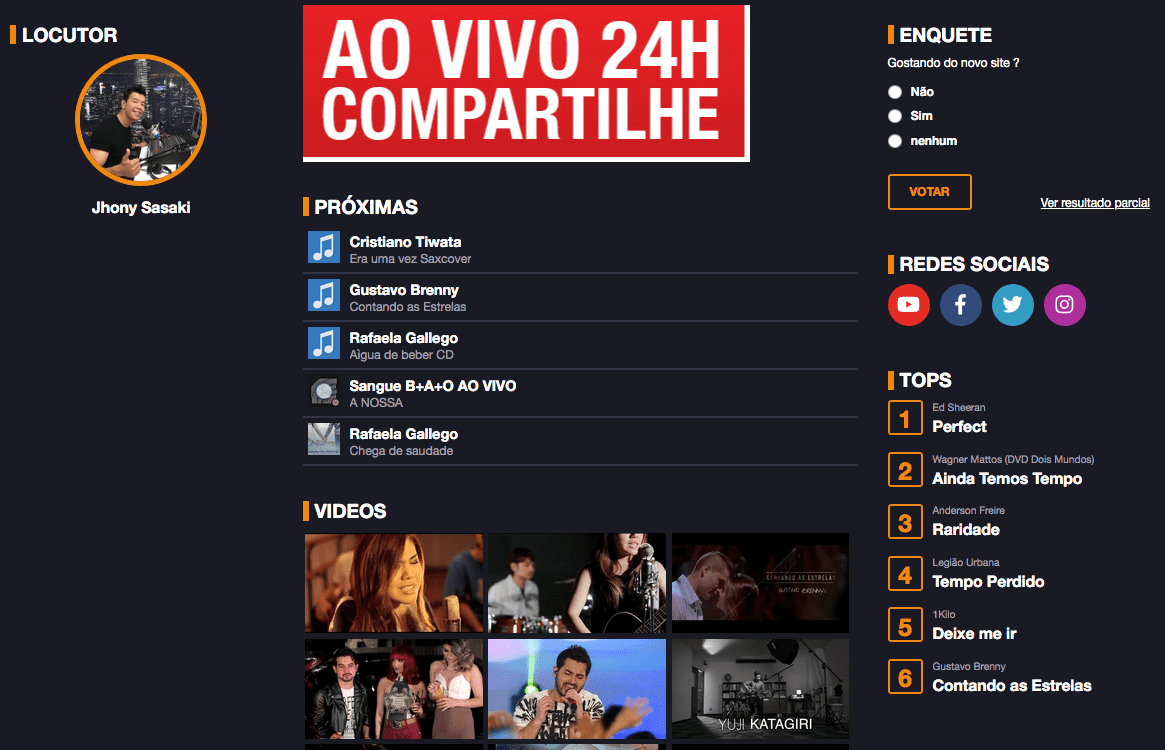 Rádio IPC No Ar abre espaço diário para novos músicos e cantores