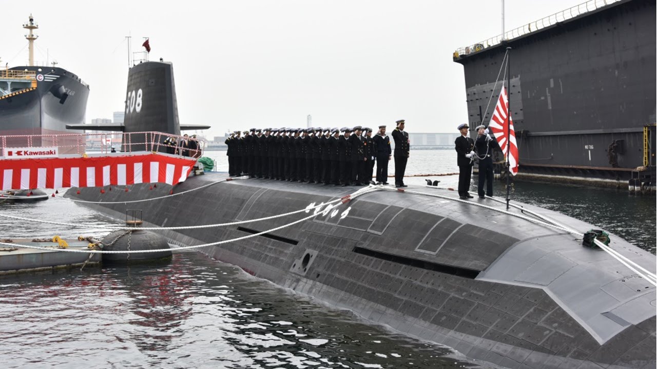 Japão inaugura primeiro submarino elétrico movido a bateria íon-lítio