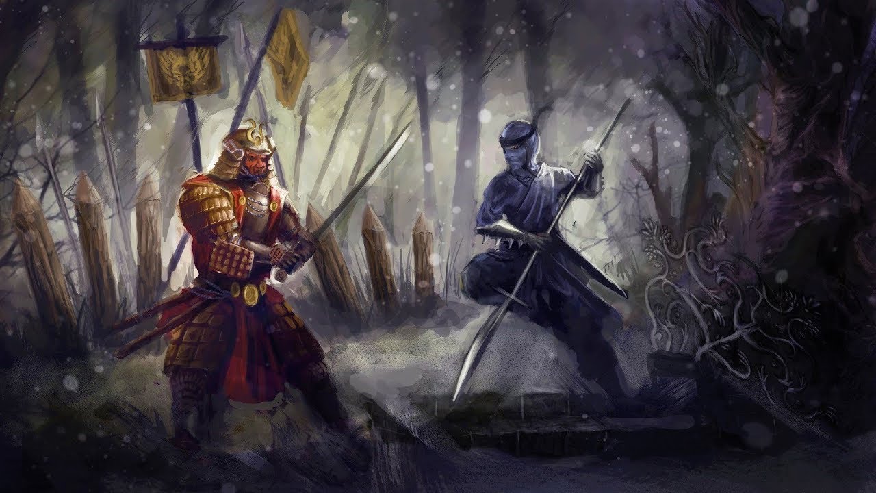 Qual a diferença entre ninjas e samurais?