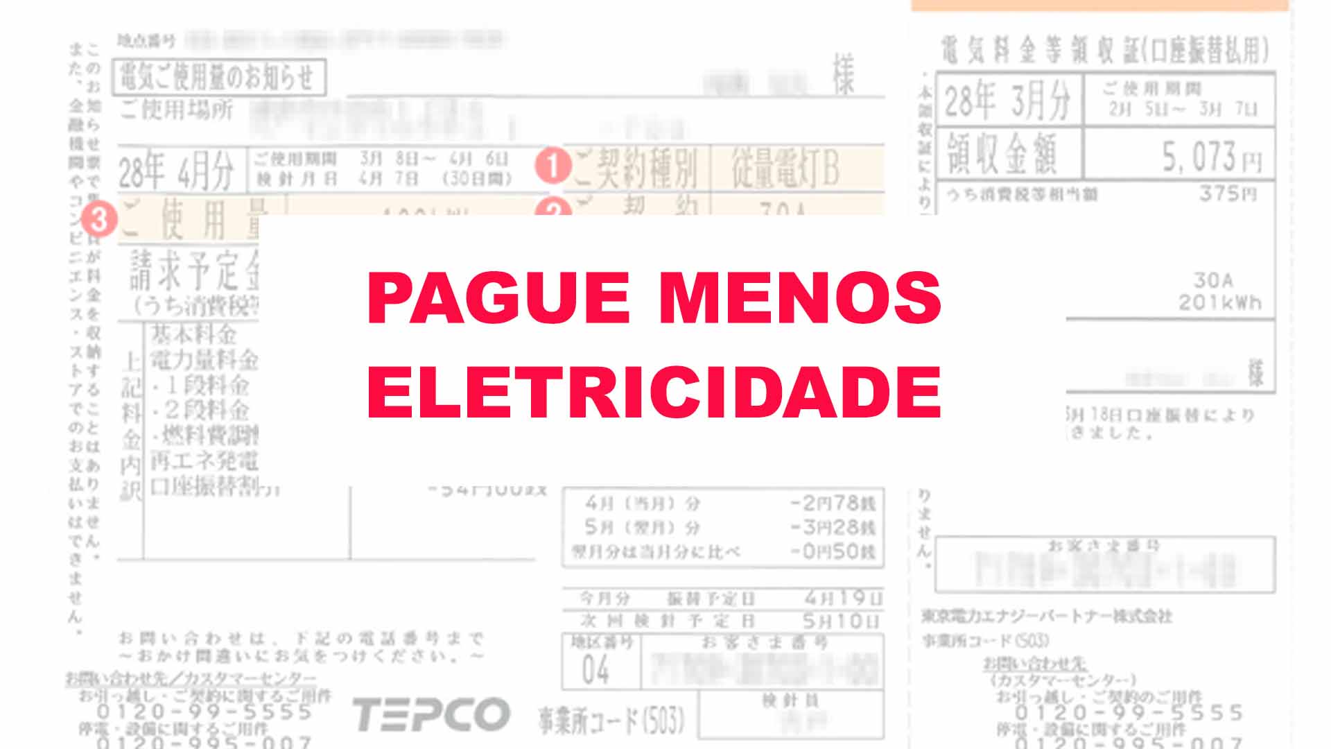 Pague menos eletricidade no Japão. Fácil e sem burocracia