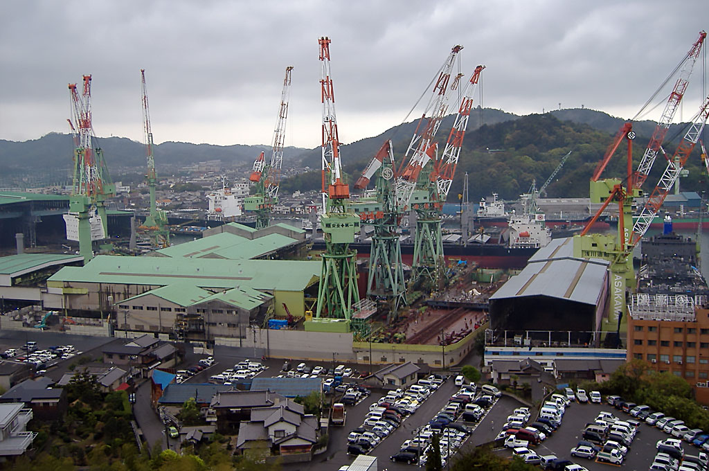 Dois estaleiros japoneses formarão joint venture em outubro