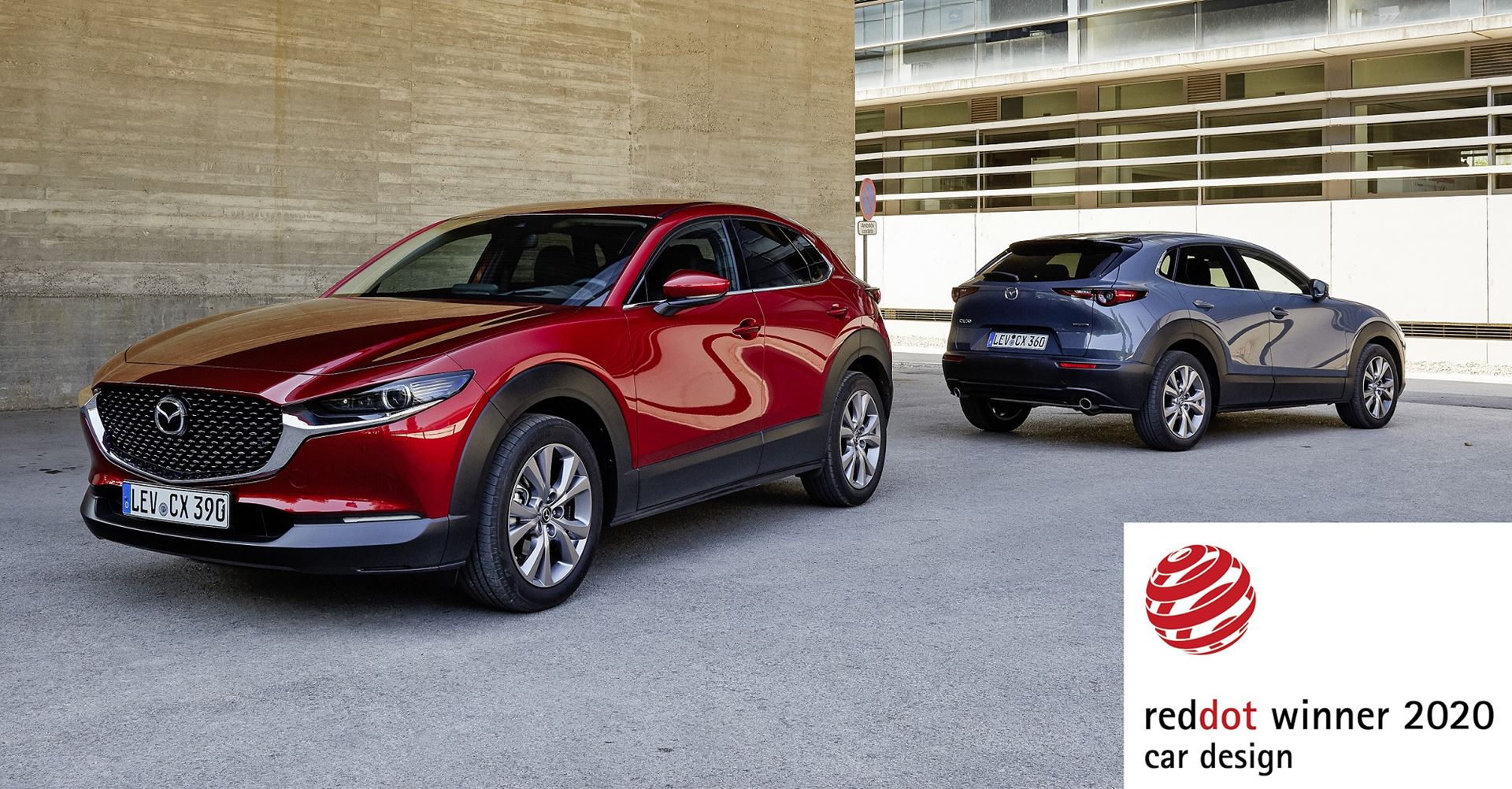 Novos Mazda CX-30 e MX-30 dupla vitória no Design