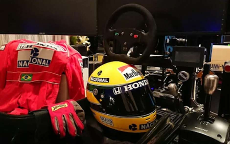Japonês fã do Senna reproduz câmera do brasileiro no GP de Mônaco em 91