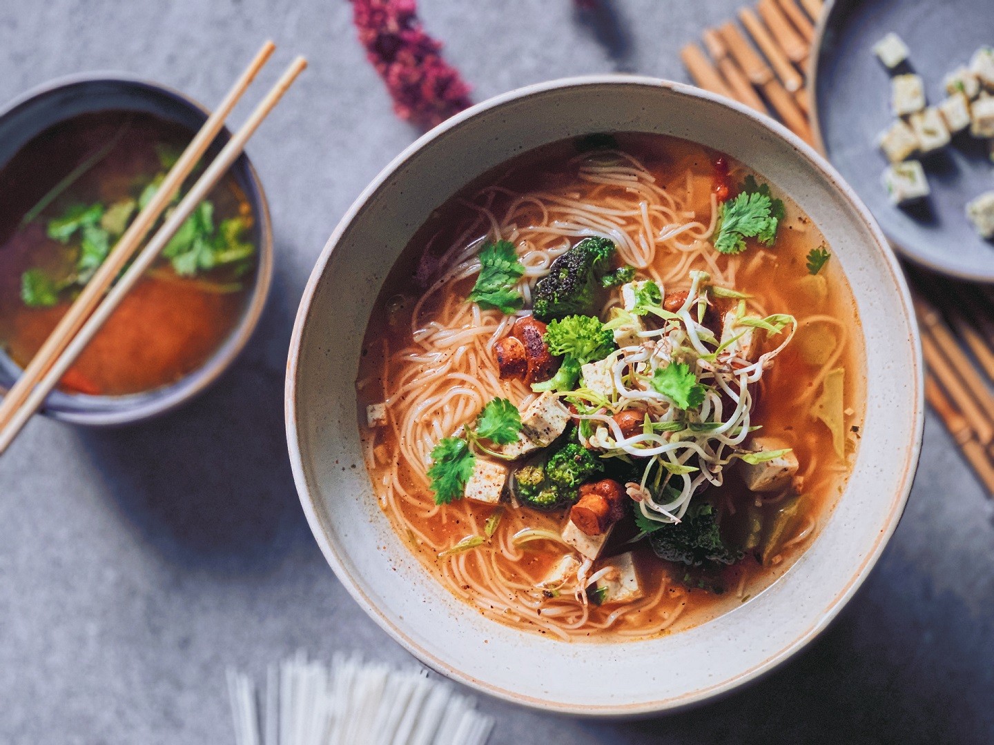 Receita de lámen vegetariano