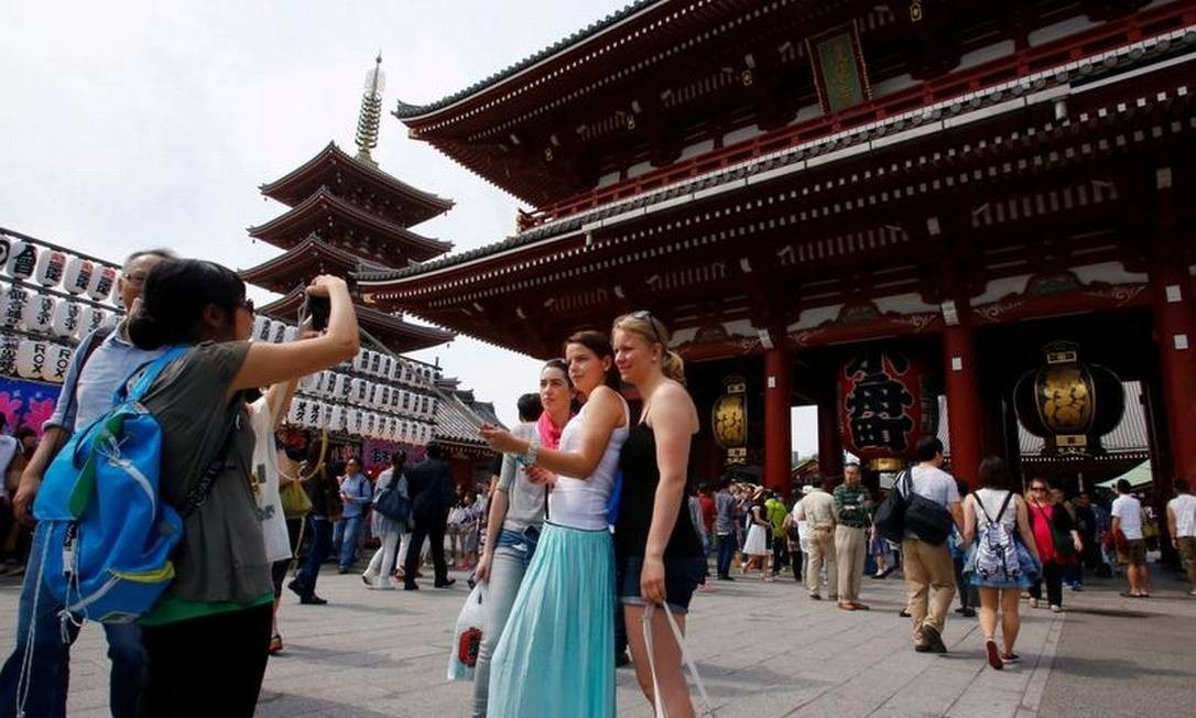 Sonho do Japão de 40 milhões de turistas pode acabar em 5 milhões