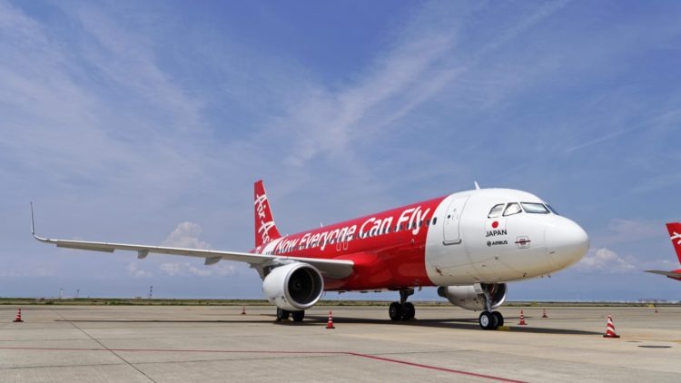 Air Asia Japan cancela todas as suas linhas aéreas nacionais