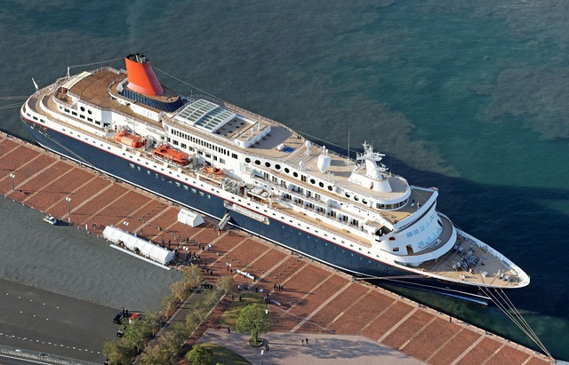 Porto de Sasebo em Nagasaki volta a receber cruzeiros depois de 9 meses parado
