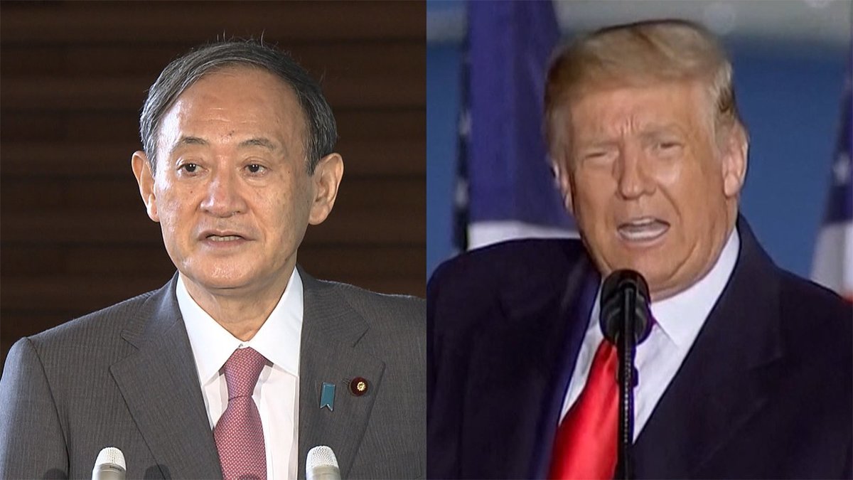 Primeiro-ministro do Japão envia mensagem para presidente dos EUA desejando melhoras