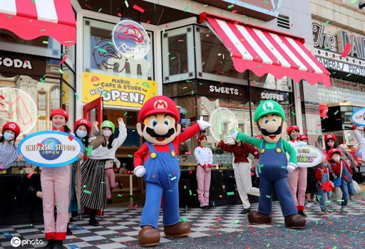 Universal Studio Japan inaugura loja e café temático do Mario