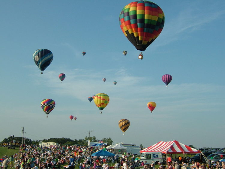 Festival de balões em Nagano