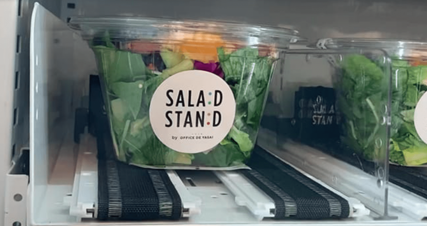 Japão lança máquina de venda automática de saladas frescas
