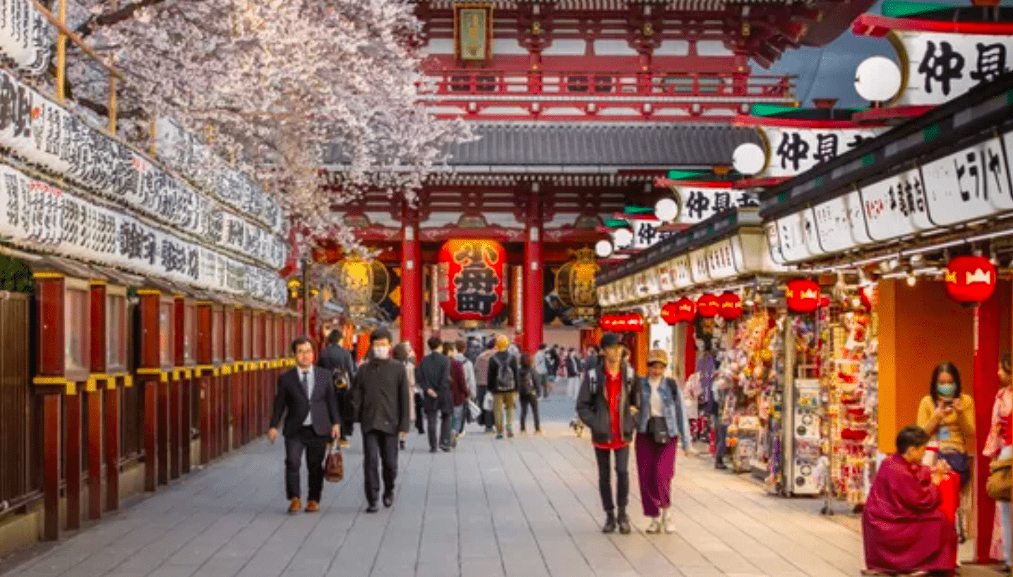 Japão aceitará grupos de turistas estrangeiros de 4 países como teste