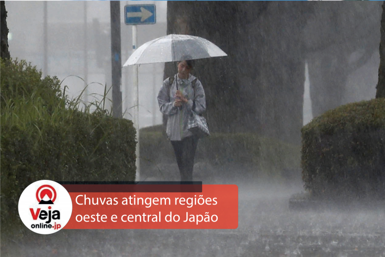 Chuvas torrenciais atingem regiões do Japão