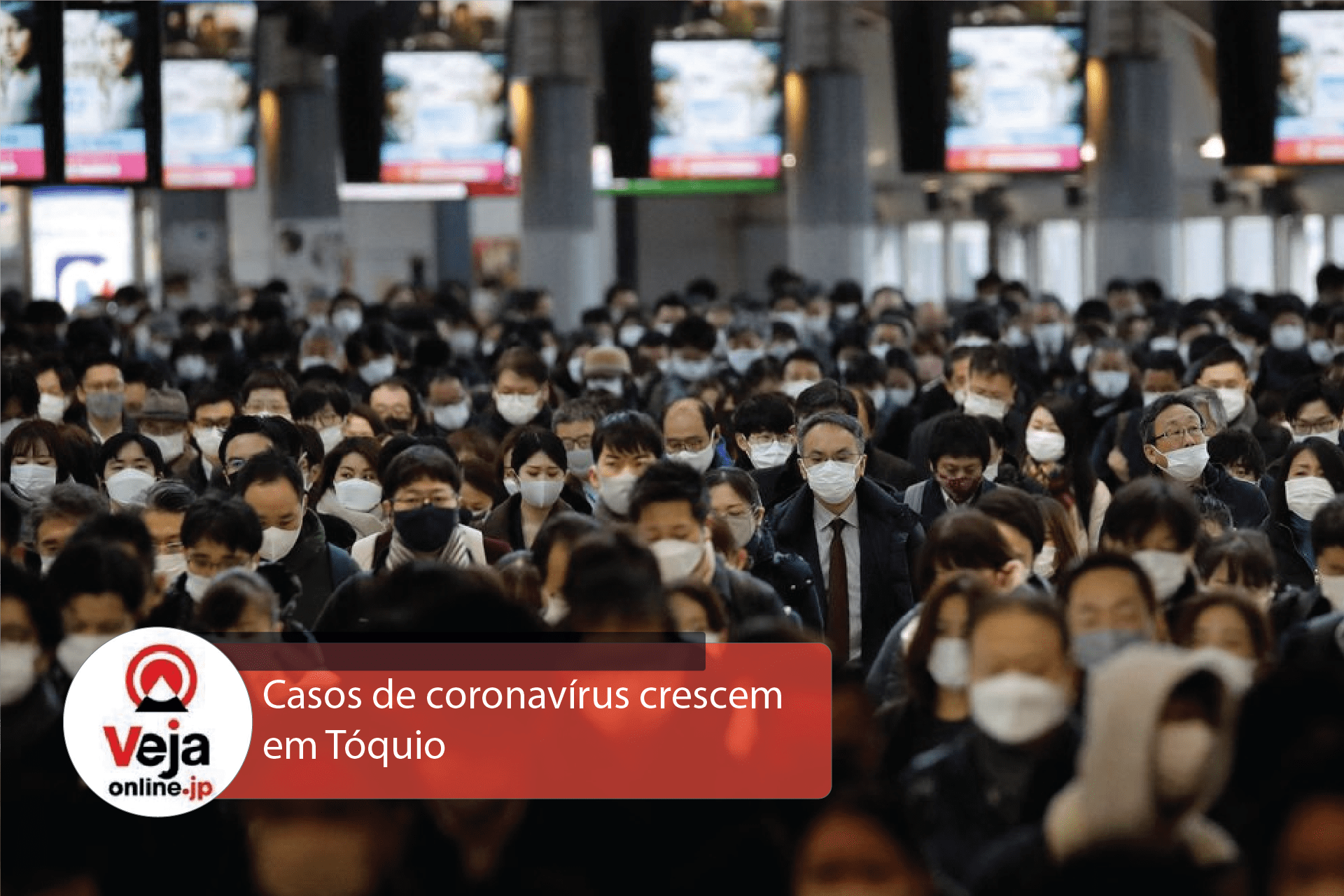 Tóquio tem recorde de coronavírus para um domingo com mais de 31 mil casos