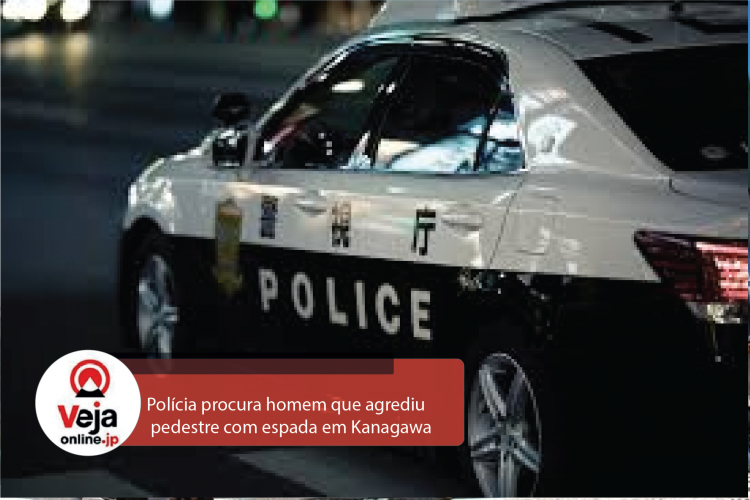 Homem é atacado é ferido com espada em Kanagawa