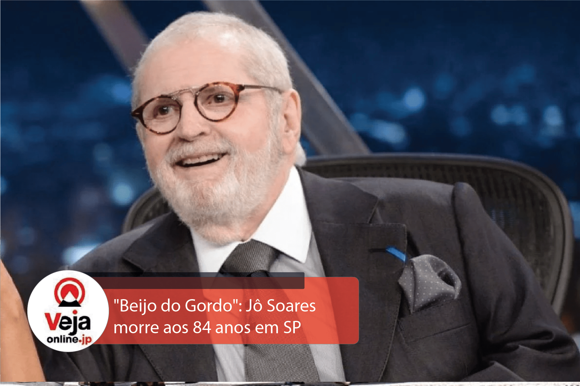 “Beijo do Gordo” Jô Soares, ícone do humor da televisão brasileira morre aos 84 anos em SP￼