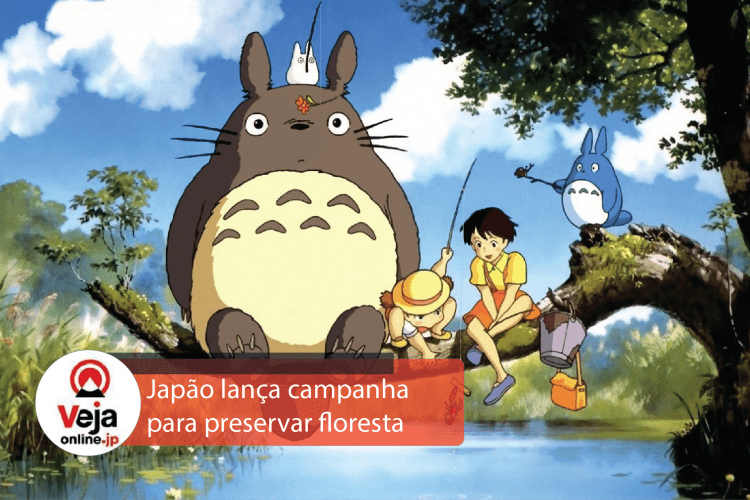 Inspirado no ‘Meu Amigo Totoro’ Japão lança campanha para preservar floresta
