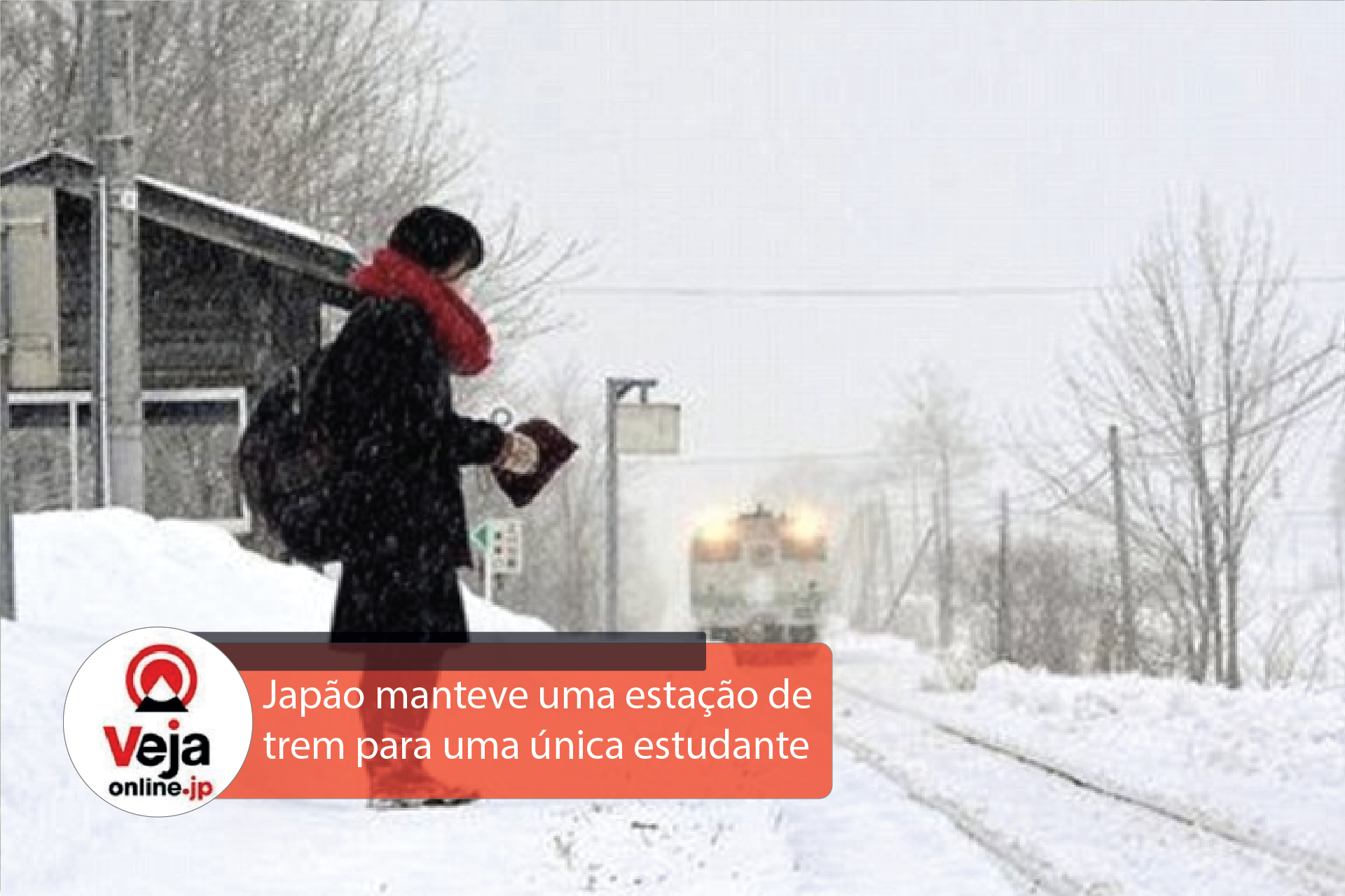 Japão manteve uma estação de trem para uma única usuária ir à escola
