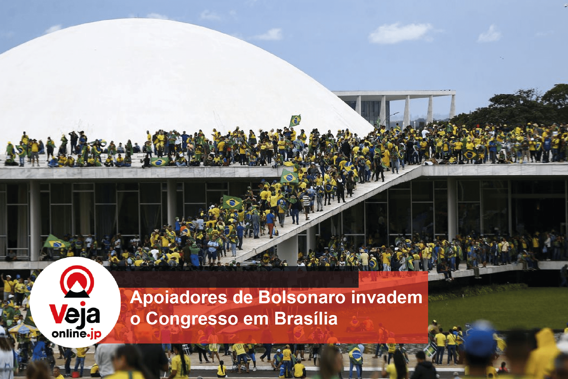Após invasão do Congresso, 1.500 manifestantes encontram-se detidos em Brasília