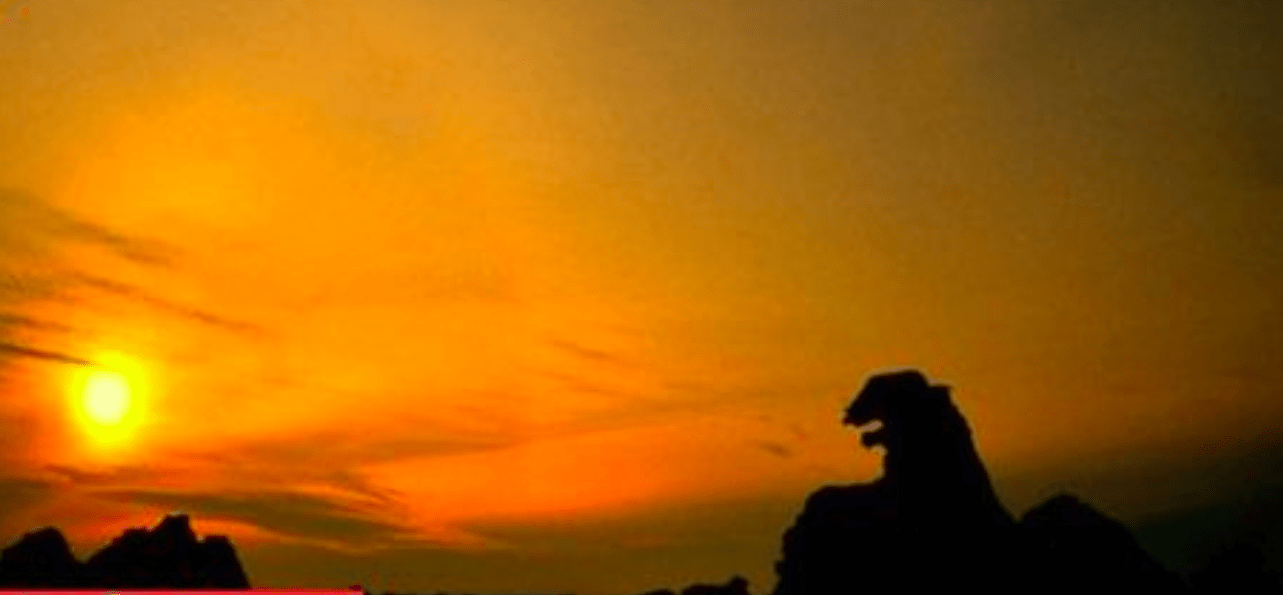 “Rocha do Godzilla” conhecido como o ponto turístico mais popular da província de Akita