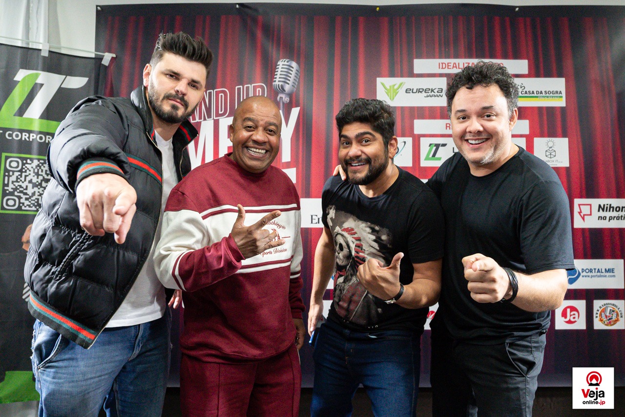 Show de Stand-Up em Komaki agita o inicio do feriado no Japão