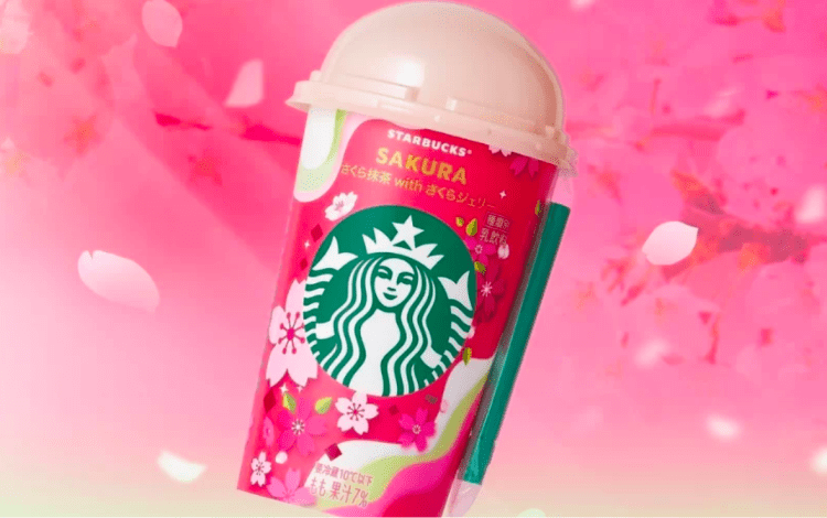 Starbucks acrescenta em seu menu “Sakura matcha” para celebrar a primavera com edição limitada
