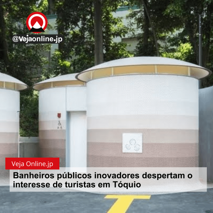 Banheiros públicos inovadores despertam o interesse de turistas em Tóquio