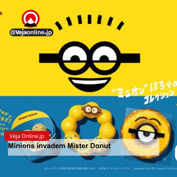 Minions invadem Mister Donut