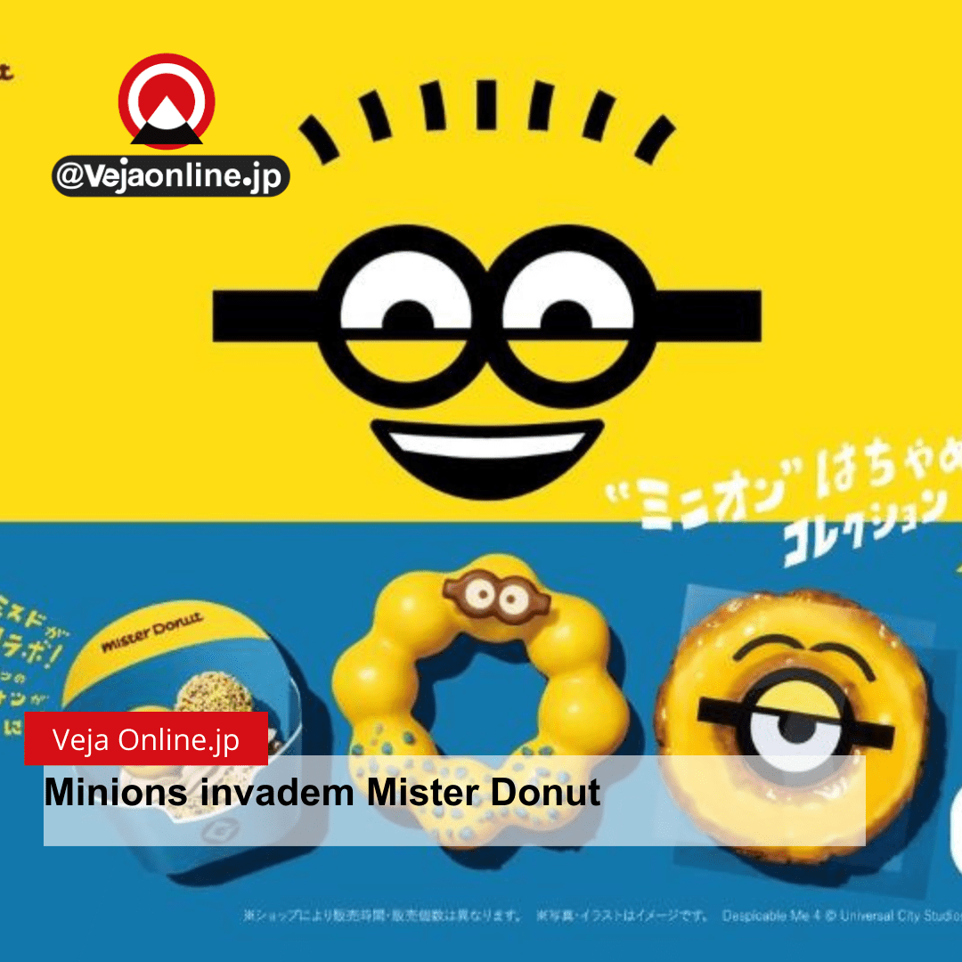 Minions invadem Mister Donut