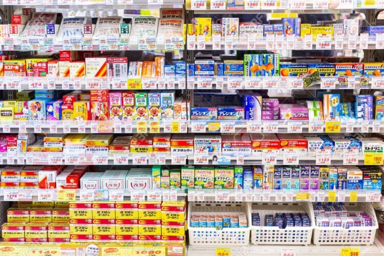 Algumas opções de medicamentos japoneses de venda livre para gripe