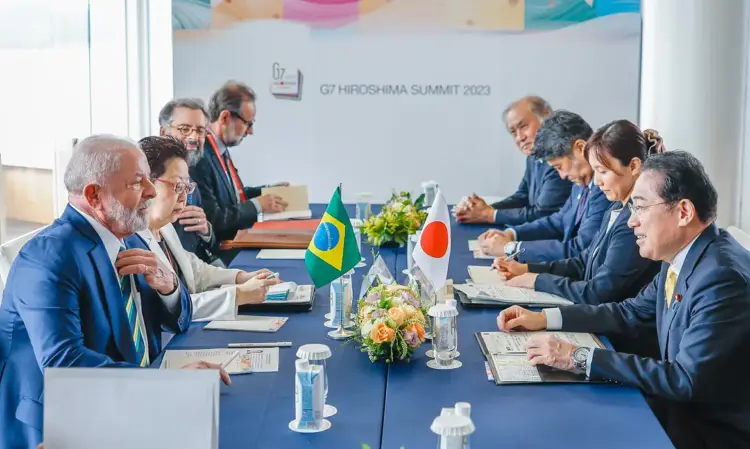 Lula e sua comitiva iniciam visita ao Japão