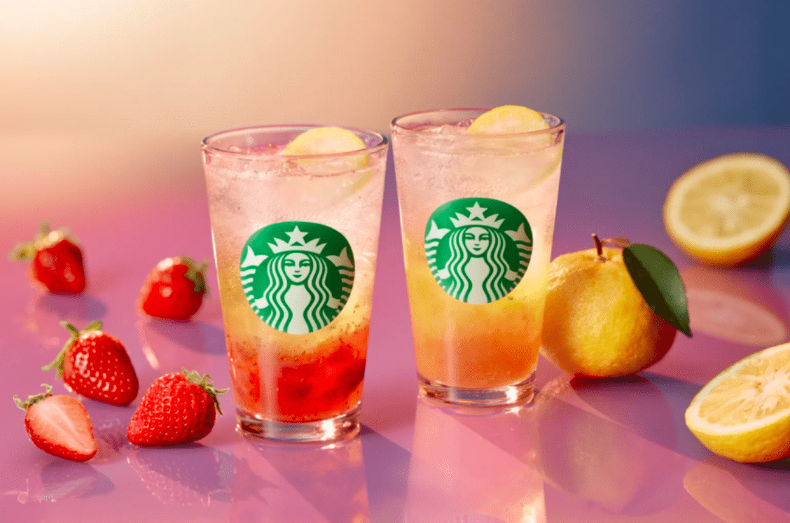 Starbucks Japão lança novos refrigerantes Chillax para o verão