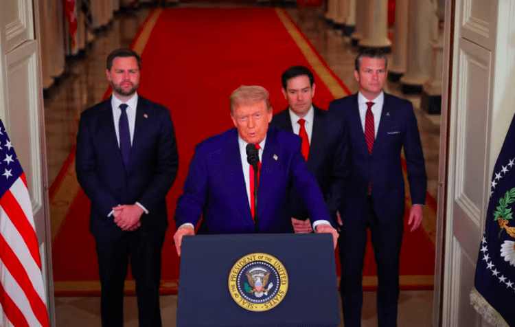 Trump se pronuncia sobre ataques dos EUA a instalações nucleares