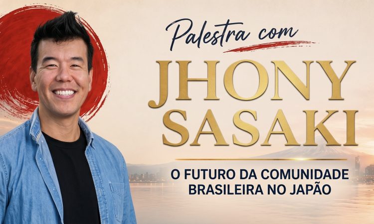 Jhony Sasaki realiza ciclo de palestras pelo Japão e propõe uma reflexão sobre o futuro da comunidade brasileira