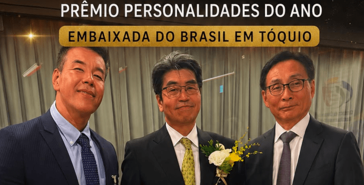 Vereador Jhony Sasaki participa de cerimônia na Embaixada do Brasil em Tóquio e destaca fortalecimento das relações Brasil-Japão