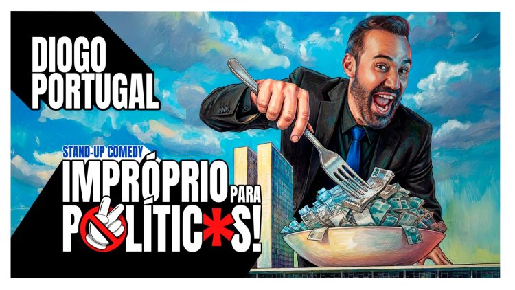 Diogo Portugal desembarca no Japão para apresentação única do espetáculo “Imprório para Políticos”
